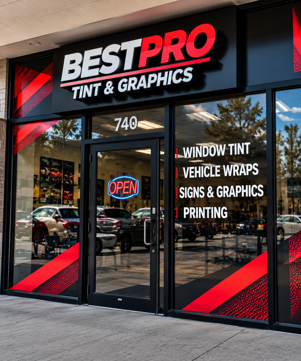 Custom signs and graphics
